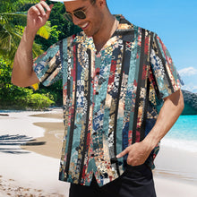 Cargar imagen en el visor de la galería, Marty Friedman x Samurai Shogun Crest Hawaiian Shirt