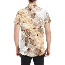 Load image into Gallery viewer, Samurai Shogun crest art Short Sleeve Shirt E