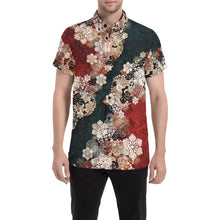 Load image into Gallery viewer, Samurai Shogun crest art Short Sleeve Shirt L