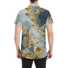 Load image into Gallery viewer, Samurai Shogun crest art Short Sleeve Shirt C