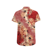 Load image into Gallery viewer, Samurai Shogun crest art Short Sleeve Shirt H