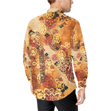 Cargar imagen en el visor de la galería, Samurai Shogun crest art Long Sleeve Shirt O