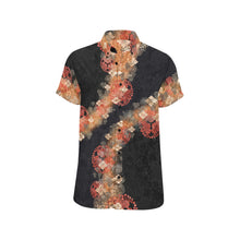 Load image into Gallery viewer, Samurai Shogun crest art Short Sleeve Shirt V