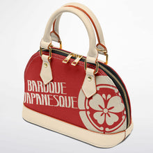 Load image into Gallery viewer, Dome Satchel Handbag – Signature Logo / Red