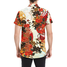 Load image into Gallery viewer, Samurai Shogun crest art Short Sleeve Shirt A