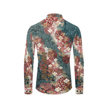 Cargar imagen en el visor de la galería, Samurai Shogun crest art Long Sleeve Shirt Q