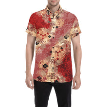 Load image into Gallery viewer, Samurai Shogun crest art Short Sleeve Shirt H