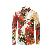 Cargar imagen en el visor de la galería, Samurai Shogun crest art Long Sleeve Shirt A