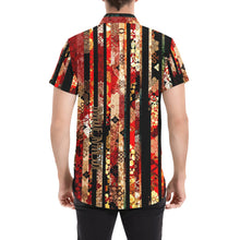 Load image into Gallery viewer, Samurai Shogun crest art Short Sleeve Shirt J