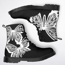 Laden Sie das Bild in den Galerie-Viewer, Unisex Classic Vegan Leather Boots D