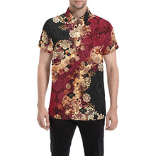 Load image into Gallery viewer, Samurai Shogun crest art Short Sleeve Shirt G