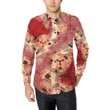 Cargar imagen en el visor de la galería, Samurai Shogun crest art Long Sleeve Shirt H