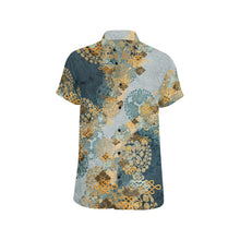 Load image into Gallery viewer, Samurai Shogun crest art Short Sleeve Shirt C