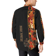 Cargar imagen en el visor de la galería, Samurai Shogun crest art Long Sleeve Shirt D