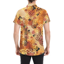 Load image into Gallery viewer, Samurai Shogun crest art Short Sleeve Shirt O