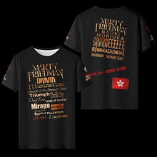 Load image into Gallery viewer, MARTY FRIEDMAN ASIA TOUR – CITY EXCLUSIVE T-SHIRT HONG KONG