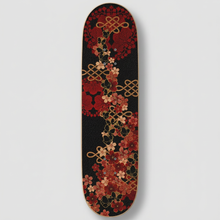 Laden Sie das Bild in den Galerie-Viewer, Illustrative mockup of Japanesque 3 grip tape applied to a skateboard deck, viewed from above. Skateboard not included.