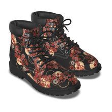 画像をギャラリービューアに読み込む, Unisex Vegan Leather Boots –Sakura