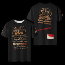 Cargar imagen en el visor de la galería, MARTY FRIEDMAN ASIA TOUR – CITY EXCLUSIVE T-SHIRT SINGAPORE