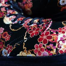 Load image into Gallery viewer, Unisex Vegan Leather Boots – Peony Crest Red &amp; White
