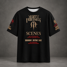 Load image into Gallery viewer, Marty Friedman SCENES 34th Anniversary 150 GSM T-Shirt
