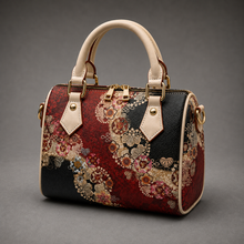 將圖片載入圖庫檢視器 Vegan Leather Crossbody Handbag E
