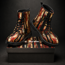 Charger l'image dans la galerie, Unisex Classic Vegan Leather Boots F
