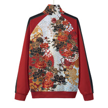 Charger l'image dans la galerie, Unisex Kimono Stand Collar Jacket B

