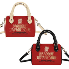 Laden Sie das Bild in den Galerie-Viewer, ONIQUE RED Damen Mini Boston Bag aus Leder, kleine Henkeltasche
