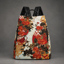 Cargar imagen en el visor de la galería, Vegan Leather Anti-Theft Backpack A
