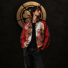Charger l'image dans la galerie, Unisex Kimono Stand Collar Jacket B
