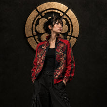 Carica l'immagine nel visualizzatore di Gallery, Unisex Kimono Stand Collar Jacket A
