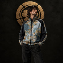 画像をギャラリービューアに読み込む, Unisex Kimono Stand Collar Jacket C
