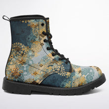 Laden Sie das Bild in den Galerie-Viewer, Unisex Classic Vegan Leather Boots C

