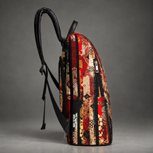 Cargar imagen en el visor de la galería, Vegan Leather Anti-Theft Backpack B
