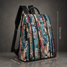 Charger l'image dans la galerie, Vegan Leather Anti-theft Backpack C
