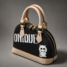 Laden Sie das Bild in den Galerie-Viewer, Dome Satchel Handbag – ONIQUE / Black
