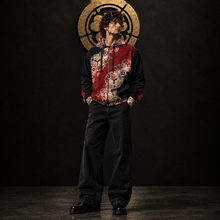 Load image into Gallery viewer, Unisex Kimono Zipper Hoodie C
