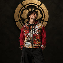 Load image into Gallery viewer, Unisex Kimono Zipper Hoodie G
