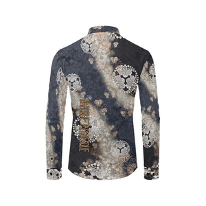 Samurai Shogun crest art Long Sleeve Shirt W