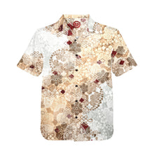 Cargar imagen en el visor de la galería, Samurai Shogun crest art Aloha Shirt D
