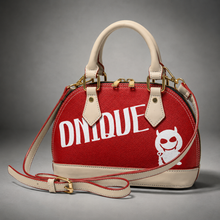 Laden Sie das Bild in den Galerie-Viewer, Dome Satchel Handbag – ONIQUE / Red
