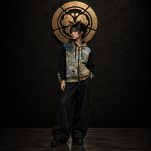 Load image into Gallery viewer, Unisex Kimono Zipper Hoodie D
