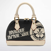 Load image into Gallery viewer, Dome Satchel Handbag – Signature Logo / Black
