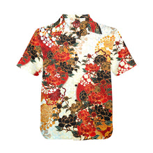 Laden Sie das Bild in den Galerie-Viewer, Samurai Shogun crest art Kids Aloha Shirt A
