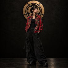 Carica l'immagine nel visualizzatore di Gallery, Unisex Kimono Stand Collar Jacket A
