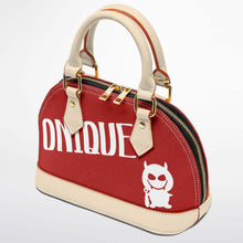 Load image into Gallery viewer, Dome Satchel Handbag – ONIQUE / Red
