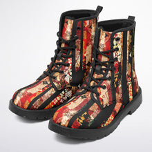 Cargar imagen en el visor de la galería, Unisex Classic Vegan Leather Boots E
