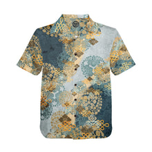 Laden Sie das Bild in den Galerie-Viewer, Samurai Shogun crest art Aloha Shirt C
