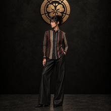 画像をギャラリービューアに読み込む, Samurai Shogun crest art Long Sleeve Shirt Y
